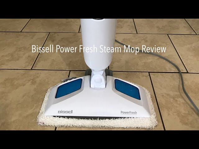 Bissell Power Fresh Steam Mop with Natural Sanitization, Floor Steamer,  Tile Cleaner, and Hard Wood Floor Cleaner with Flip-Down Easy Scrubber,  1940A