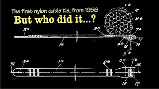 Who *really* invented nylon cable ties?