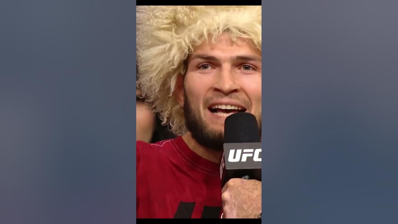 'Alhumdulillah, I'm gonna smash your boy!' - KHABIB Iconic Line | FULL