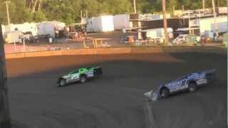 Summer Hell Tour Late Models @ Cedar Lake Speedway 6 16 2012 Nite#2 Heat #1