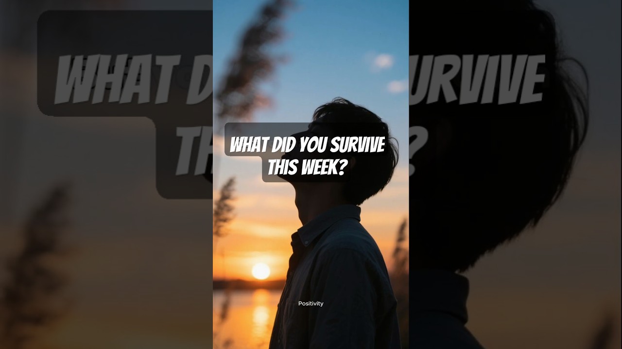 “What Did You Survive This Week ?” 