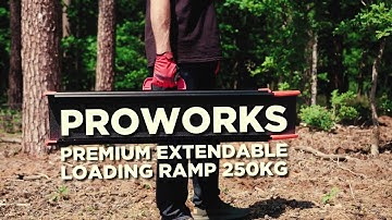 ProWorks Premium Extendable Loading Ramp 250kg