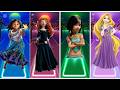"🔥 Only 1% Can Guess These Neon Cyberpunk Disney Princesses! Mirabel, Merida, Moana & Rapunzel"