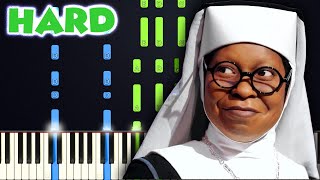 Video thumbnail of "Oh Happy Day - Sister Act 2 | HARD PIANO TUTORIAL by Betacustic"