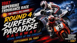 1987 Superbike Endurance Race Round 4 Surfers Paradise Raceway - Final Race at the Circuit 🏁