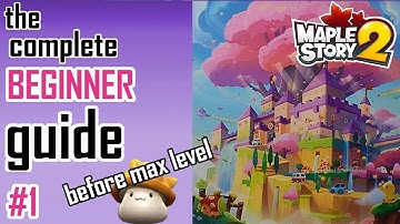 Maplestory 2: Beginner