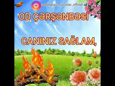 Od çərşənbəsi. Од чершенбеси Novruz bayramı tebriki 2021