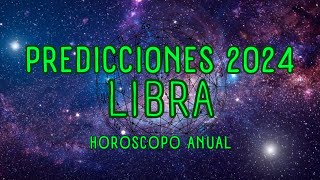 PREDICCIONES 2024 LIBRA ♎ HORÓSCOPO ANUAL LIBRA #astrology #libra