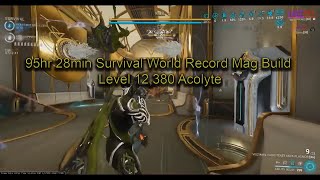 95.5hr Survival World Record Mag Build(With fixed quality)