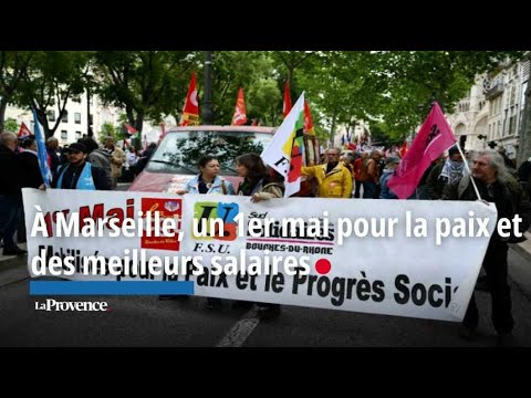 À Marseille, un 1er mai pour la paix et des meilleurs salaires