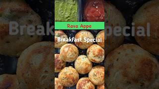 Rava Appe | Sooji Appam Recipe shorts youtubeshorts trending viral neenakikitchen ravaappe