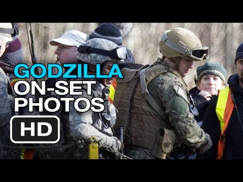 Godzilla On-Set Photos (2014) Aaron Taylor-Johnson Movie HD