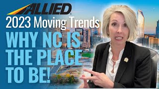 Discover Why Everyone's Moving to North Carolina in 2024 | Allied Van Lines Migration Report