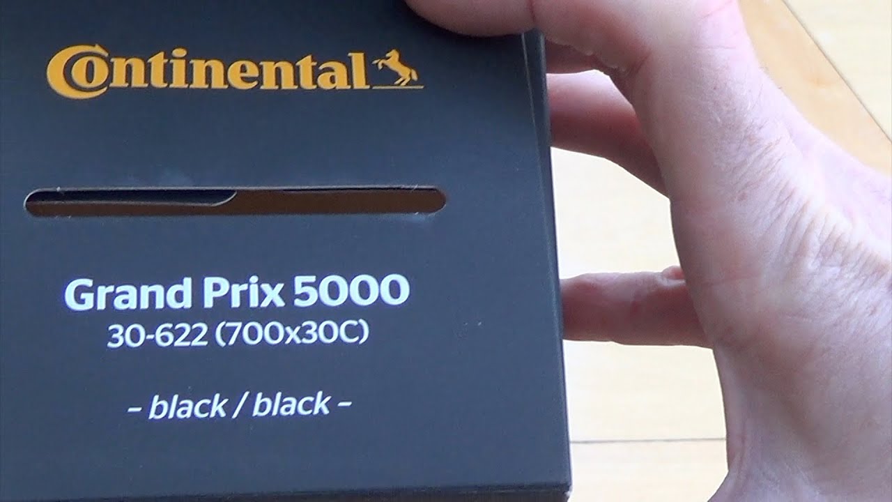 Continental Grand Prix 5000 S TR 30c Unboxing - YouTube