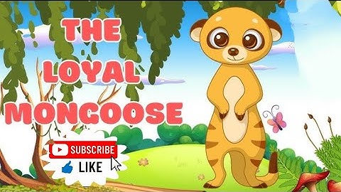 The Loyal Mongoose #PVR voice story The Loyal Mongoose voice story in English for kids with moral