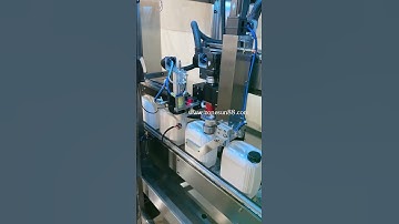ZONESUN Automatic Servo Jerry Can Tracking Capping Machine
