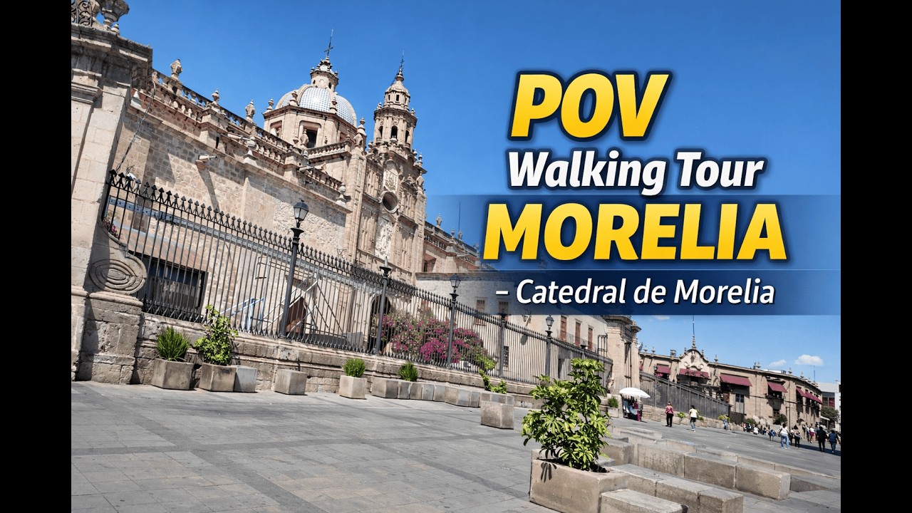 POV Walking Tour Morelia • Centro Histórico de Morelia