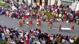 Arde Lucus (Lugo ) - Desfile: tropas romanas y de las tribvs castreñas 18-06-2016