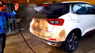 MUDDIEST CAR EVER SatisfyingDEEP Clean Detailing ASMR How ToWash CAR ?