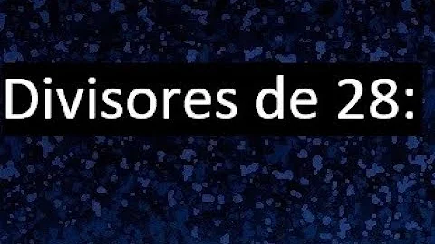 ¿Cuáles son los divisores comunes de 28 y 36?