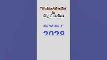 How to create timeline animation in alight motion #motiongraphics #alightmotion #videoediting