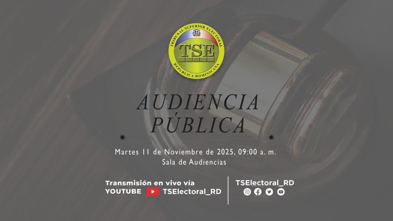 Audiencia Publica Martes 11 de noviembre 2025