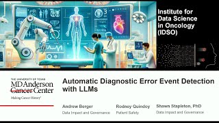 Technical Talk: Automatic Diagnostic Error Event Detection with LLMs