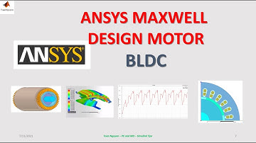 ANSYS MAXWELL DESIGN MOTOR RMxprt BLDC motor Project