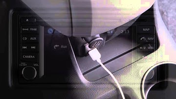 2014 Nissan NV200 - USB/iPod® Interface (if so equipped)