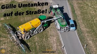 Gülle Umtanken Auf Der Straße! Grüner Holmer Terra Variant 585! Düngung In Der Landwirtschaft 2024