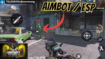 COD mobile HACK/MOD menu IOS & Android = Unlimited  AIMBOT, ESP & More !