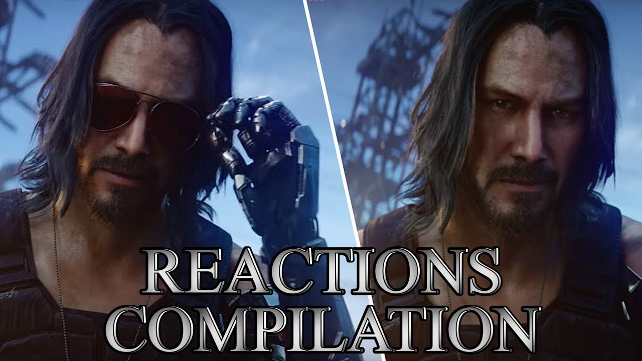 Keanu Reeves Reveal | Cyberpunk 2077 | Microsoft E3 Conference 2019 - Reactions Compilation