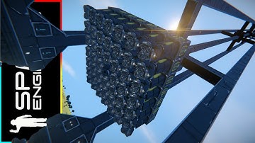 Unstable Drilling Platform - Space Engineers