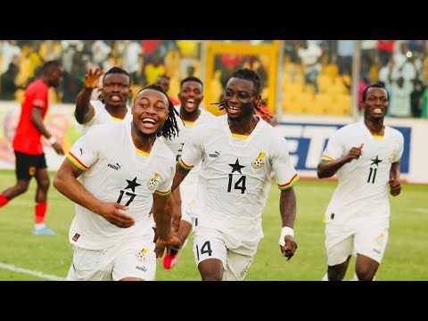 Ghana 1-0 Angola: Watch Antoine Semenyo's late goal for Black Stars