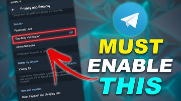 How to Enable 2 step verification for Telegram App •Two step verification kaise enable kare Telegram
