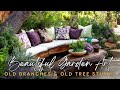 🪑 Turn Old Branches & Old Tree Stumps into Beautiful Garden Art: Rustic Garden Magic for 2026!