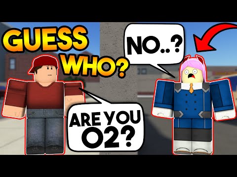 Guess Who In Arsenal Roblox Youtube
