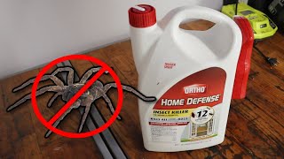 How to Get Rid of Spiders! Ortho Home Defense Spider, Ant, Cockroach Killer and Repellent Review