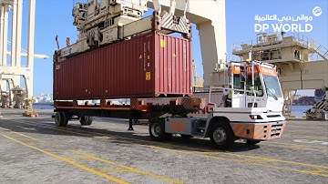 A fleet of Autonomous Trucks at Jebel Ali port using Xsens MTi for Accurate 3D Positioning
