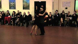 Geraldin Rojas y Ezequiel Paludi. Indio manso, Tango