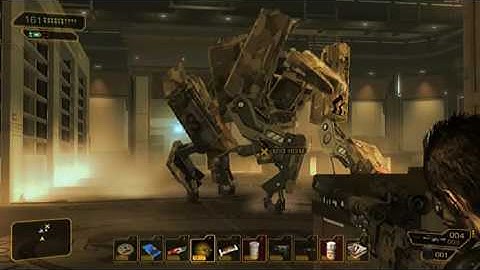 HOW TO DESTROY A BOT IN DEUS EX HUMAN REVOLUTION