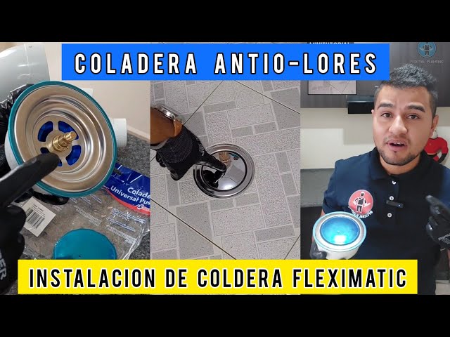 Minitutorial / Cambia la coladera del baño 🔧 por una con Check Anti-olores  y Anti-insectos, Fácil y rápido ⭐️