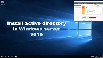 How to Install Active Directory in Windows Server 2019 | Step by Step tutorial