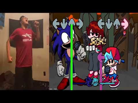 FNF VS SONIC.EXE BEGINING RESTORED OFFICIAL by Eiberth Mariño