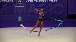 LEWINSKA Liliana (POL) - 2023 Rhythmic Junior Worlds Qualifications RI Individual