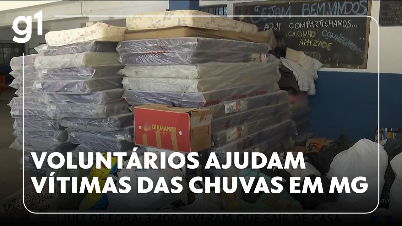JH: Solidariedade e união de pessoas para ajudar vítimas das chuvas em Minas Gerais faz a diferença