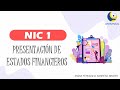 NIC 1 Presentación de Estados Financieros