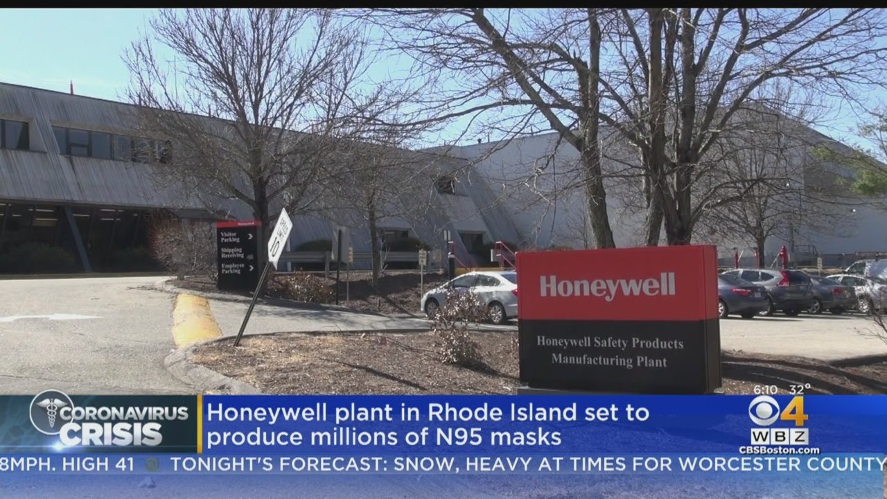 Rhode Island Plant To Produce Millions Of Masks To Protect Against Coronavirus