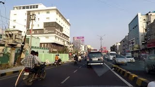 Driving in Hyderabad (Inner Ring Road) - Telangana, India