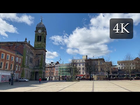 Derby - United Kingdom 🇬🇧 (4K UHD) Walking Around The City